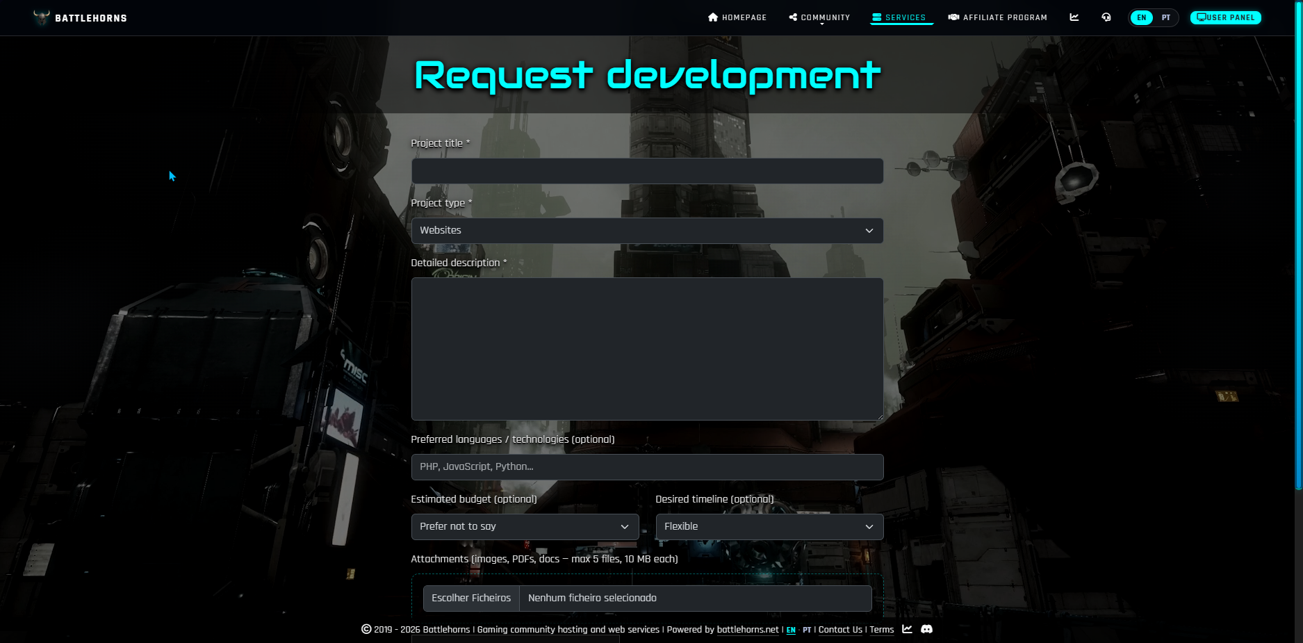 Development requests